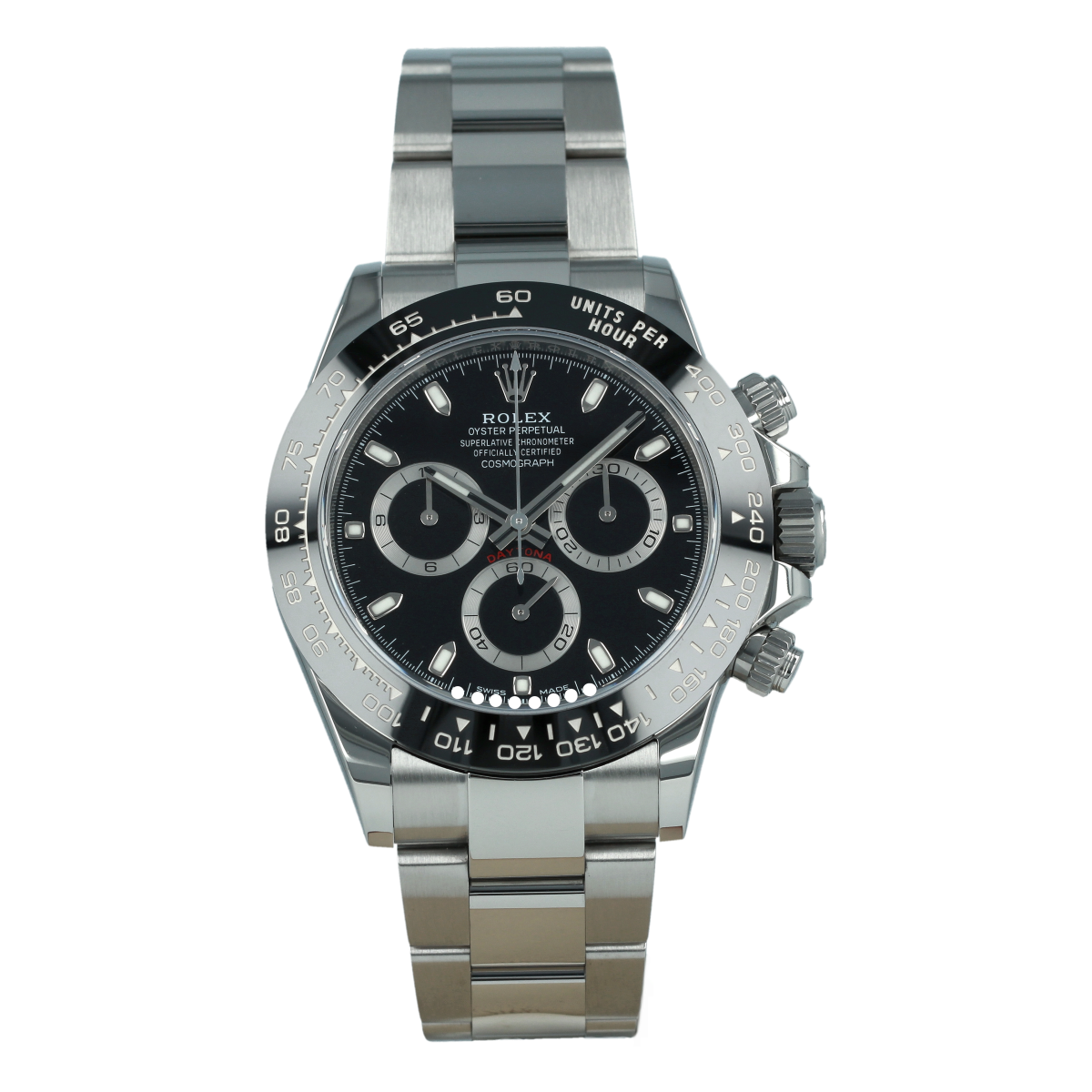 Rolex Cosmograph Daytona – Ref. 116500LN – Esfera Negra – Año 2023 – Completo – Como Nuevo [ID15684] | Comprar reloj Rolex de segunda mano