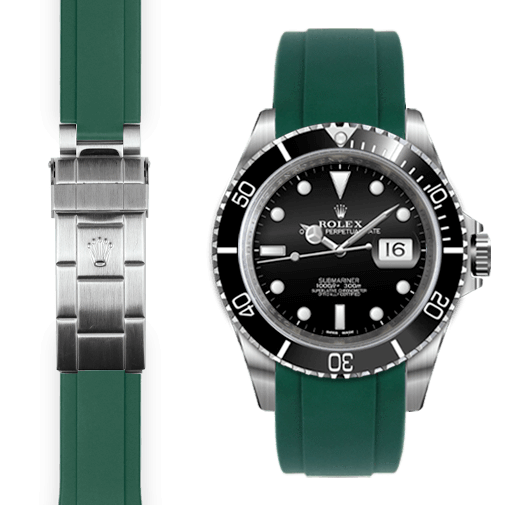 rolex oyster perpetual rubber strap