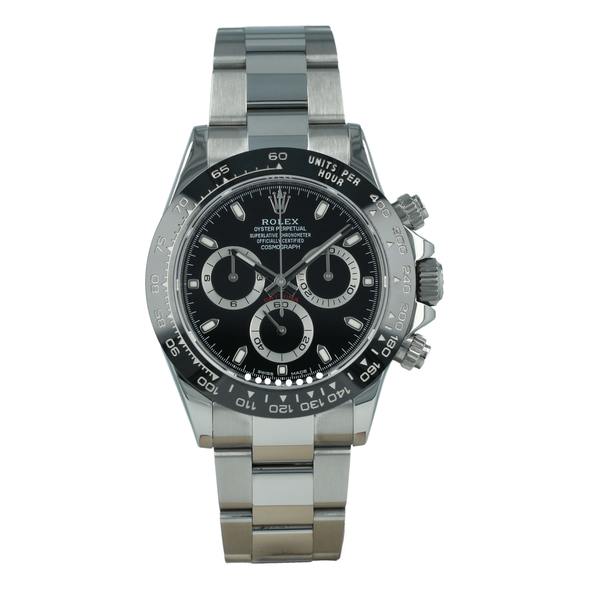 Rolex Cosmograph Daytona 116500LN Esfera Negra *Completo* | Comprar reloj Rolex de segunda mano