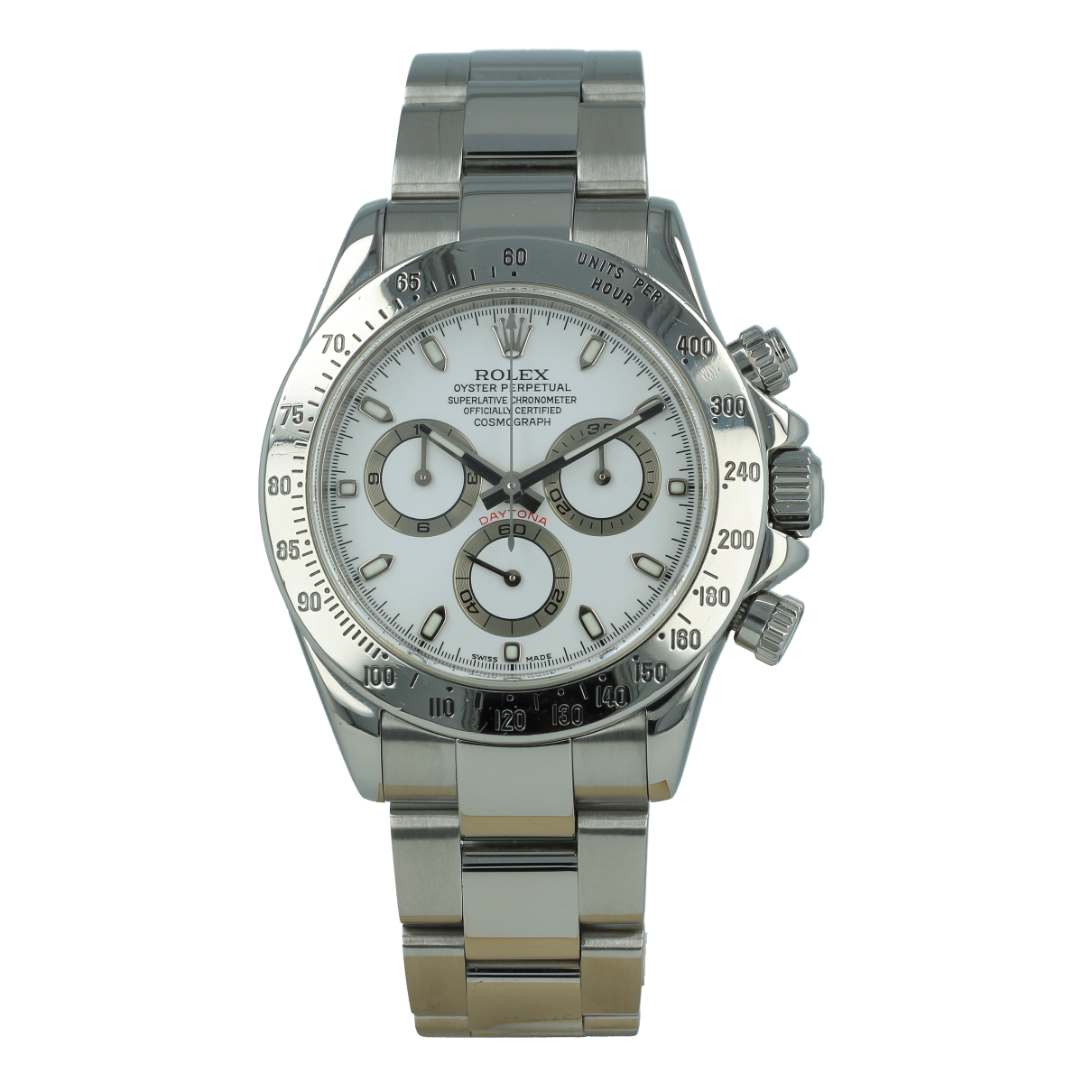 Rolex Daytona 116520 Esfera Blanca *Completo* | Comprar reloj Rolex de segunda mano