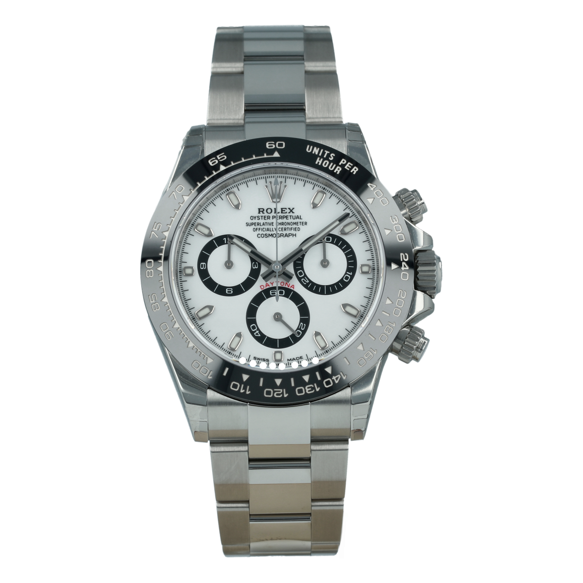 Rolex Cosmograph Daytona – Ref. 116500LN – Esfera Blanca – Año 2018 – Completo  [ID15748] | Comprar reloj Rolex de segunda mano