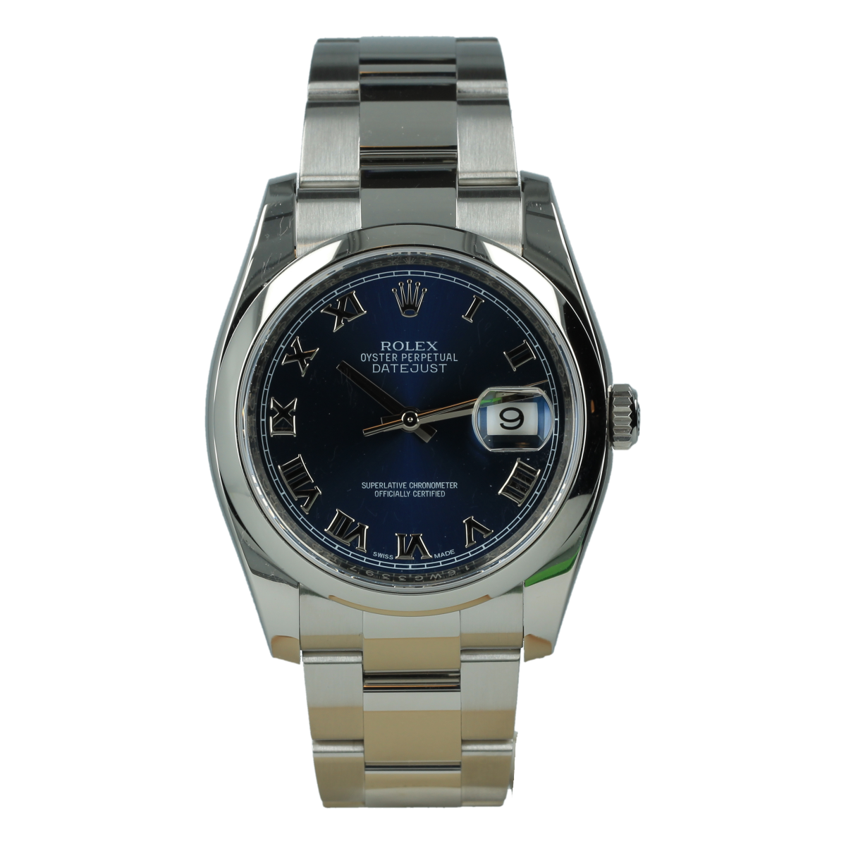 Rolex Datejust 116200 36mm Azul Plateada *Completo* | Comprar reloj Rolex de segunda mano