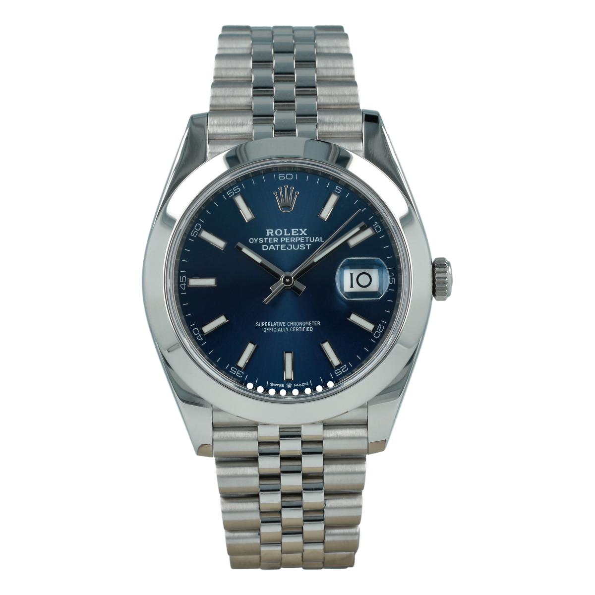 Rolex Datejust 126300 41mm Esfera Azul Vivo *Como Nuevo* | Comprar reloj Rolex de segunda mano