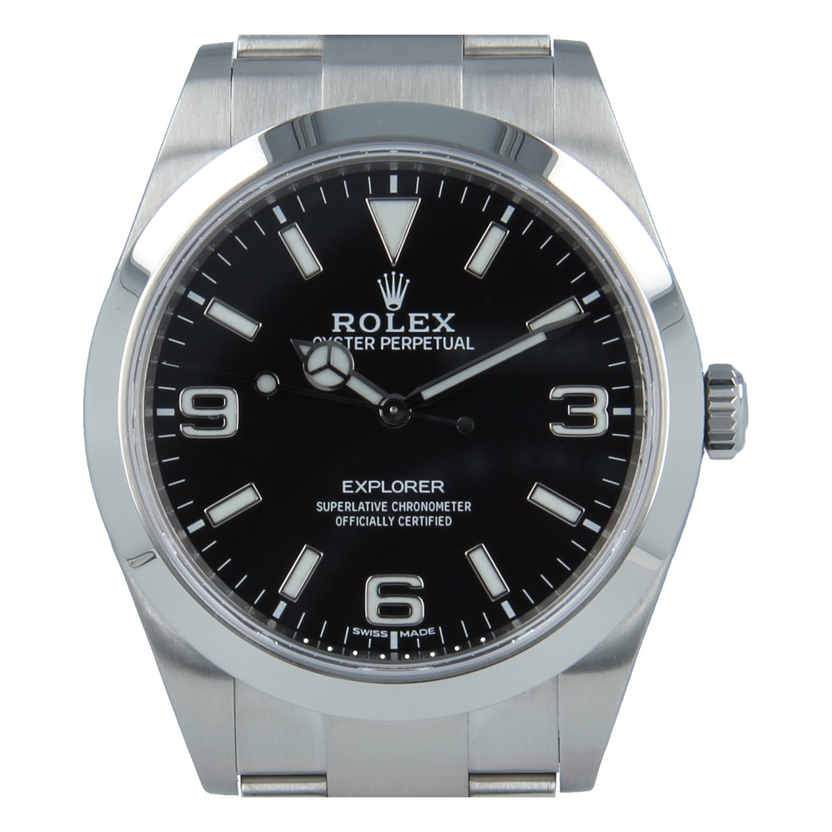 rolex explorer superlative chronometer