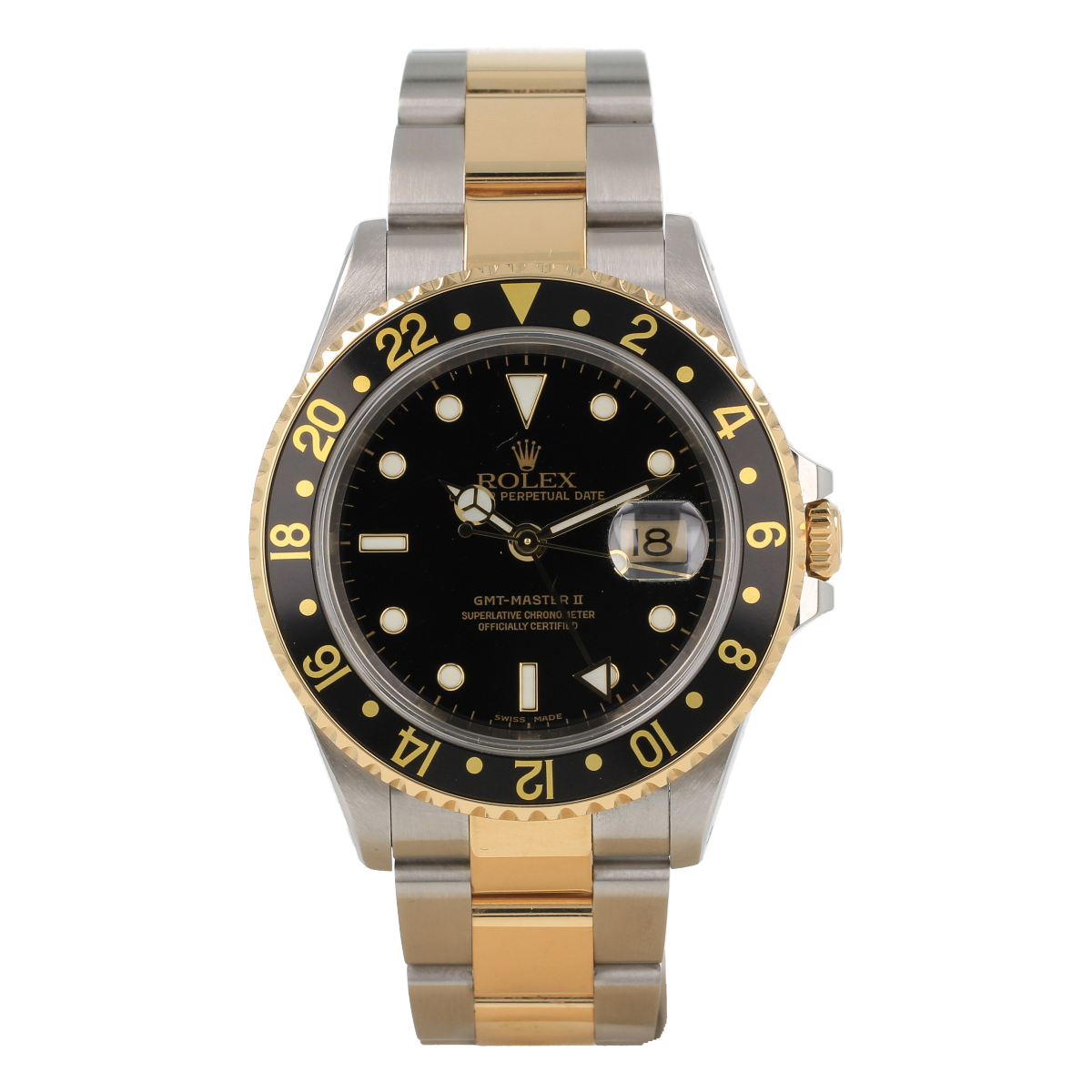 Rolex GMT-Master II – Ref. 16713LN – Esfera Negra – Año 2004 – Con Certificado [ID15811] | Comprar reloj Rolex de segunda mano