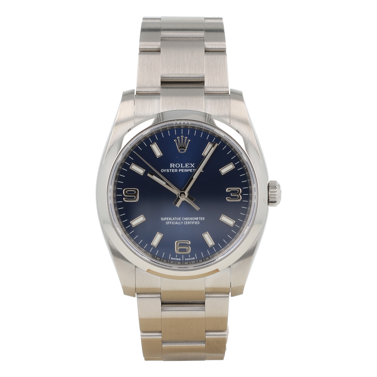 Rolex Air-King – Ref. 114200 – Esfera Azul – Año 2019 – Full Set – Como Nuevo  [ID15794] | Comprar reloj Rolex de segunda mano