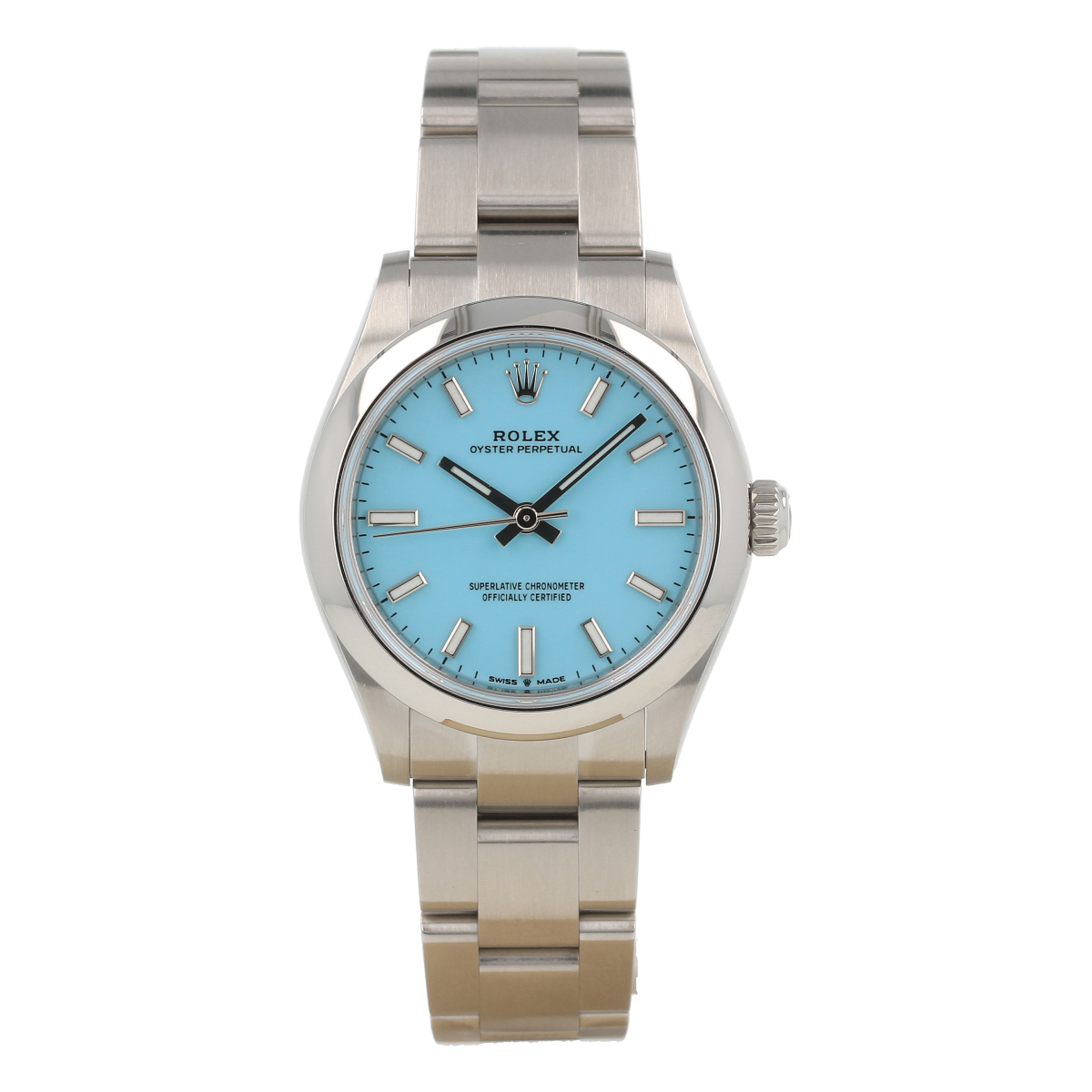 Rolex Oyster Perpetual 277200 31mm Esfera Tiffany *Como Nuevo* [ID15798] | Comprar reloj Rolex de segunda mano