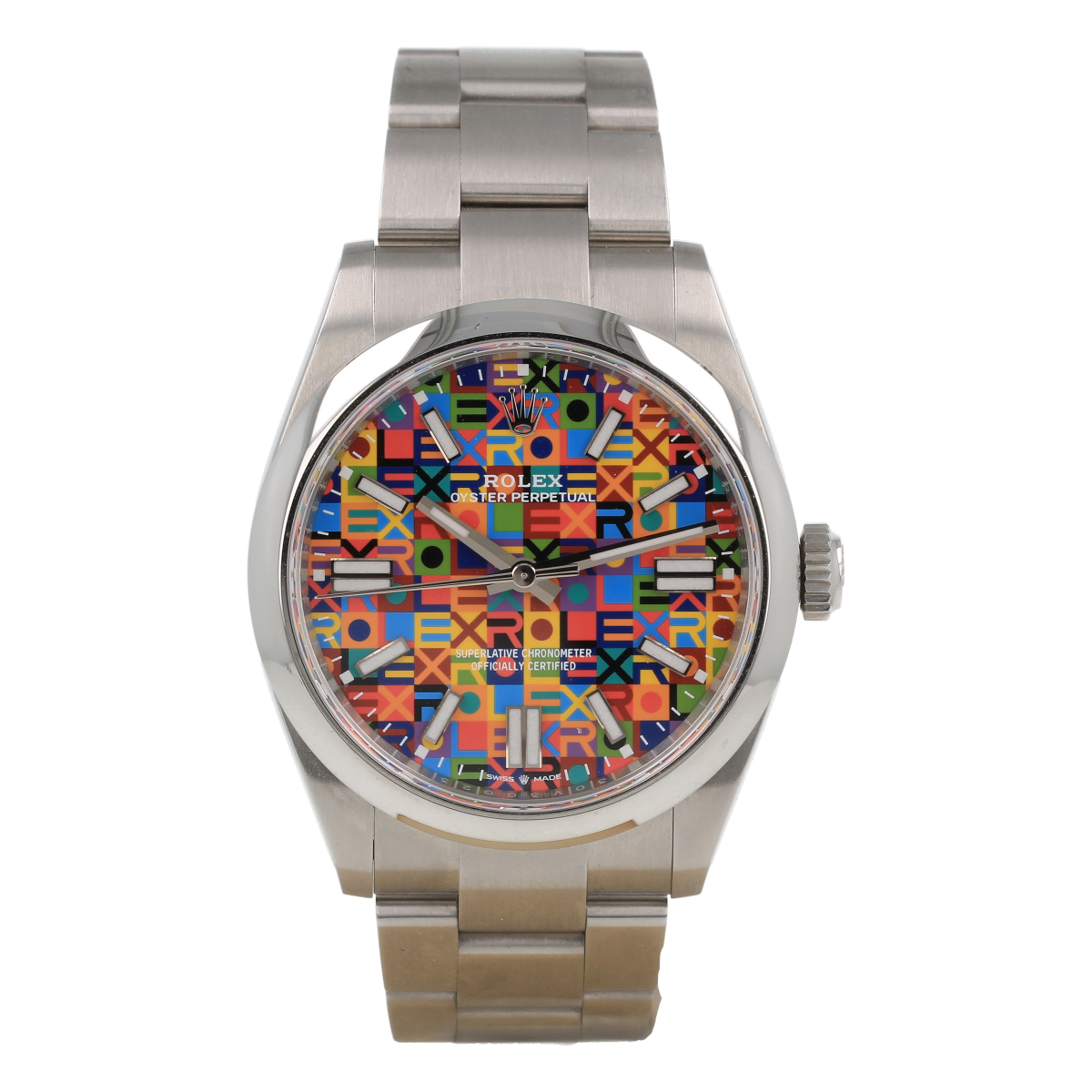 Rolex Oyster Perpetual 41 – Ref. 134300 – Jubilee Motif Dial – Año 2025 – Completo [ID15815] | Comprar reloj Rolex de segunda mano
