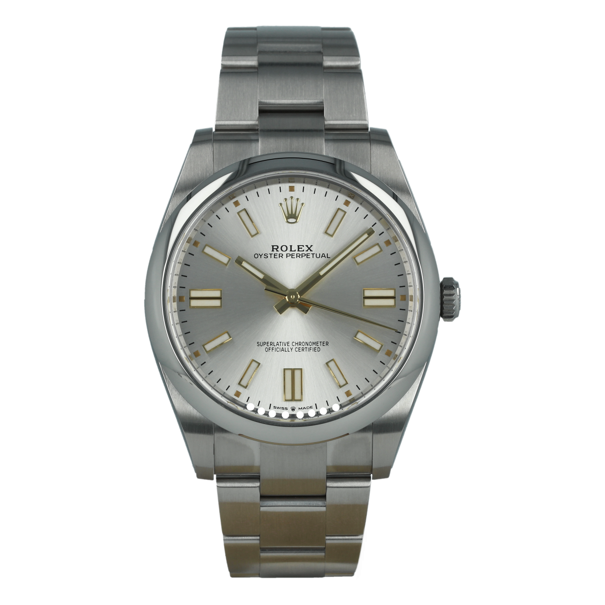 Rolex Oyster Perpetual 41 – Ref. 134300 – Esfera Plateada – Año 2025 – Completo [ID15741] | Comprar reloj Rolex de segunda mano