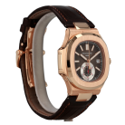 Patek Philippe Nautilus Cronógrafo 5980R Oro Rosa *Completo* [ID133016]