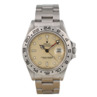 Rolex Explorer II – Ref. 16550 – Cream Rail Dial – Fat Font Bezel (1984) [ID15786]