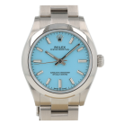 Rolex Oyster Perpetual 277200 31mm Esfera Tiffany Blau *Wie Neu* [ID15798]