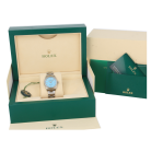 Rolex Oyster Perpetual 277200 31mm Esfera Tiffany Blau *Wie Neu* [ID15798]